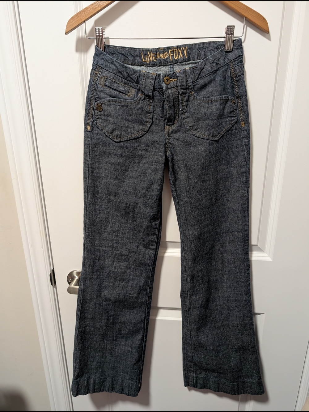 Foxy Dark Wash Flare Jeans